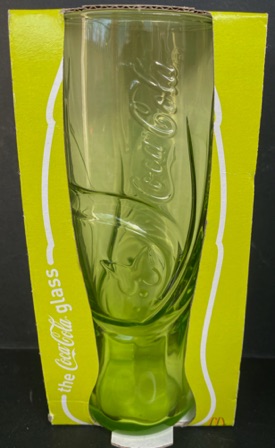 307010-2 € 4,00 coca cola glas MAc donalds vlinder kleur licht groen.jpeg